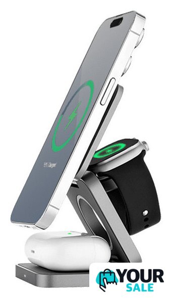 Беспроводное зарядное uBear Balance 3-in-1 WL09SG31-ADM - Изображение №1 — Интернет-магазин Your Sale