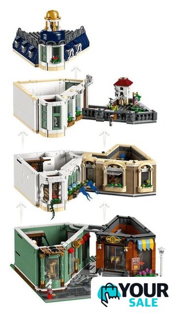 Конструктор LEGO Icons 11371 Торговая улица - Изображение №4 — Интернет-магазин Your Sale