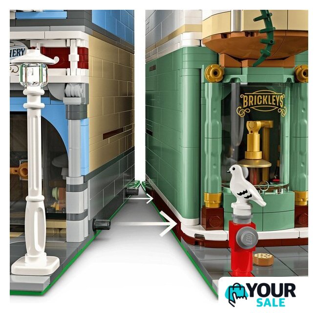 Конструктор LEGO Icons 11371 Торговая улица - Изображение №5 — Интернет-магазин Your Sale