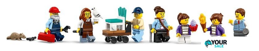 Конструктор LEGO Icons 11371 Торговая улица - Изображение №6 — Интернет-магазин Your Sale