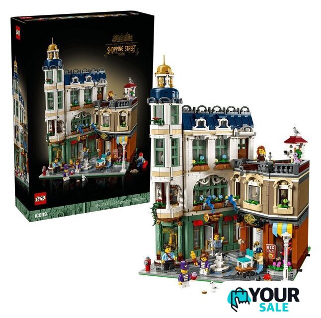 Конструктор LEGO Icons 11371 Торговая улица - Изображение №1 — Интернет-магазин Your Sale