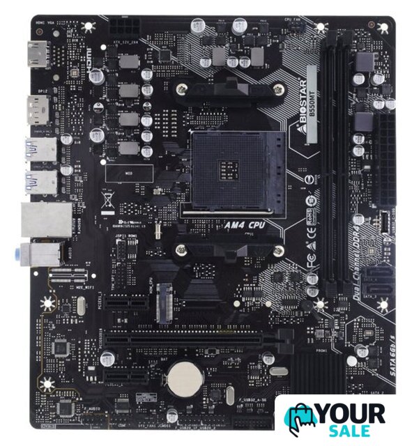Материнская плата BIOSTAR B550MT Ver. 6.0 - Изображение №1 — Интернет-магазин Your Sale