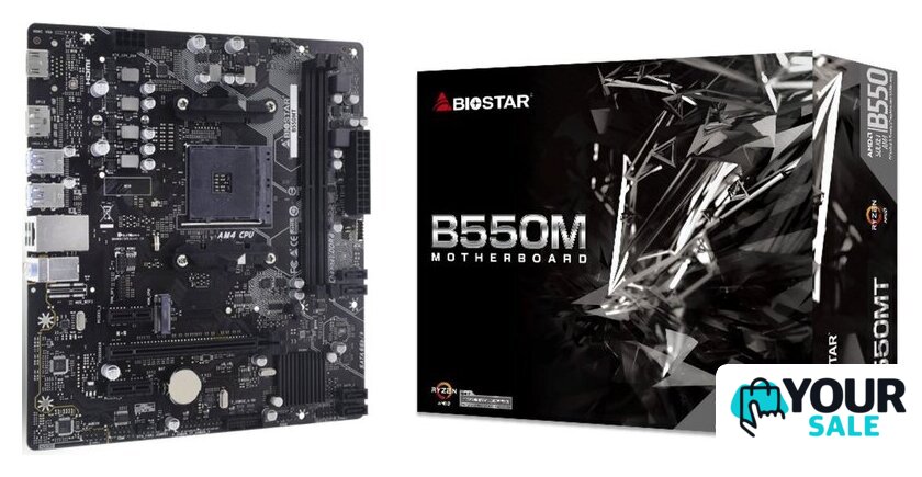 Материнская плата BIOSTAR B550MT Ver. 6.0 - Изображение №4 — Интернет-магазин Your Sale