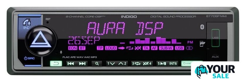 USB-магнитола Aura Indigo-877DSP MKII - Изображение №1 — Интернет-магазин Your Sale