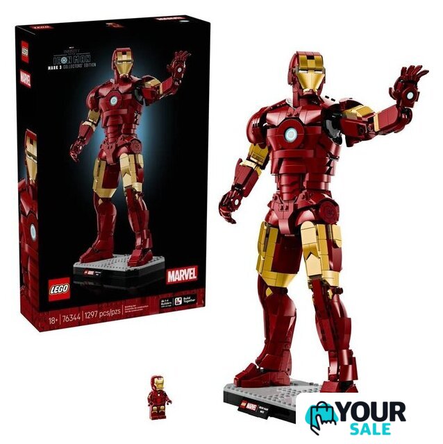 Конструктор LEGO Marvel 76344 Сборный Железный Человек Mark 3 - Изображение №1 — Интернет-магазин Your Sale
