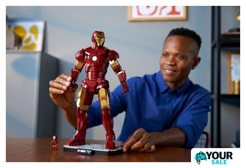 Конструктор LEGO Marvel 76344 Сборный Железный Человек Mark 3 - Изображение №7 — Интернет-магазин Your Sale