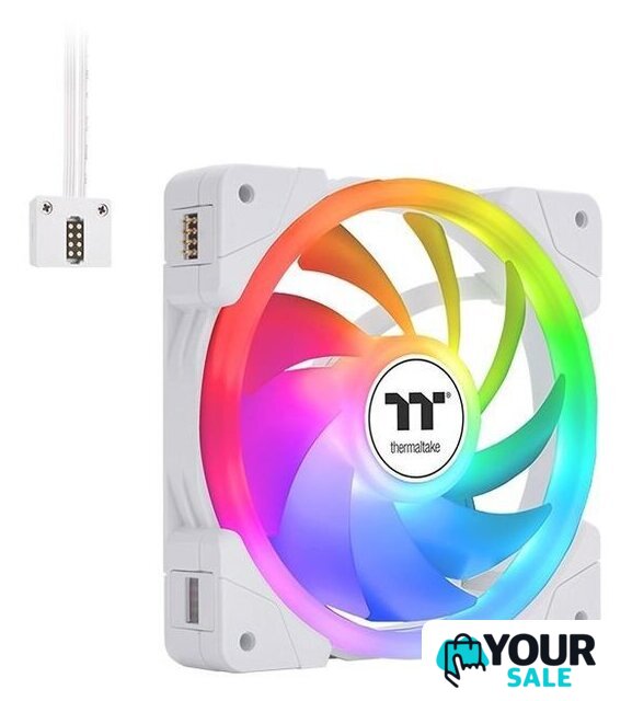 Комплект вентиляторов для корпуса Thermaltake Swafan EX14 ARGB White TT Premium Edition 3-Fan Pack CL-F170-PL14SW-A - Изображение №2 — Интернет-магазин Your Sale