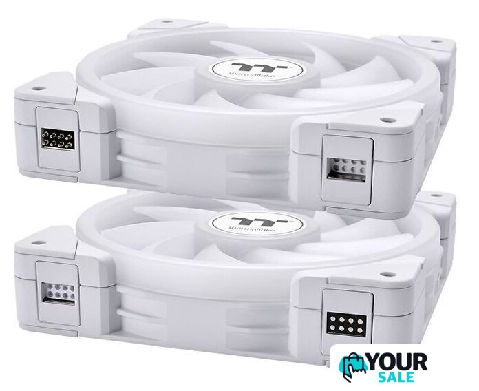 Комплект вентиляторов для корпуса Thermaltake Swafan EX14 ARGB White TT Premium Edition 3-Fan Pack CL-F170-PL14SW-A - Изображение №3 — Интернет-магазин Your Sale