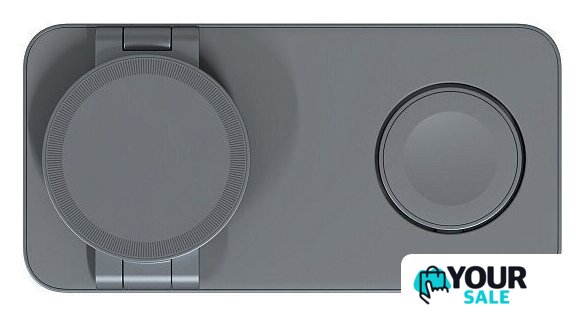 Беспроводное зарядное Magssory Yoga 3 в 1 Charging Station для Apple Qi2 WCH016m (темно-серый) - Изображение №5 — Интернет-магазин Your Sale