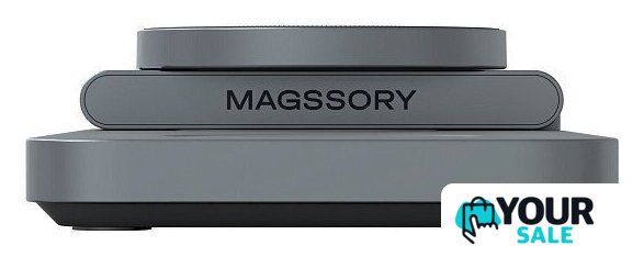 Беспроводное зарядное Magssory Yoga 3 в 1 Charging Station для Apple Qi2 WCH016m (темно-серый) - Изображение №7 — Интернет-магазин Your Sale