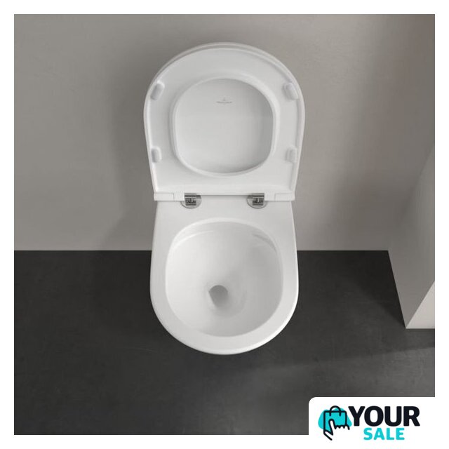 Унитаз подвесной Villeroy & Boch Universo Twistflush Combi-Pack 4670T9R1 - Изображение №7 — Интернет-магазин Your Sale