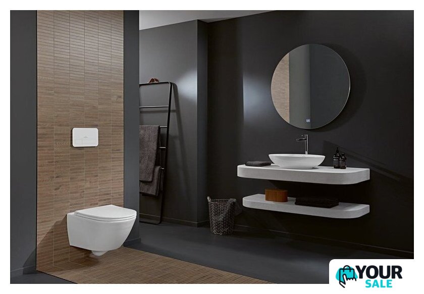 Унитаз подвесной Villeroy & Boch Universo Twistflush Combi-Pack 4670T9R1 - Изображение №22 — Интернет-магазин Your Sale