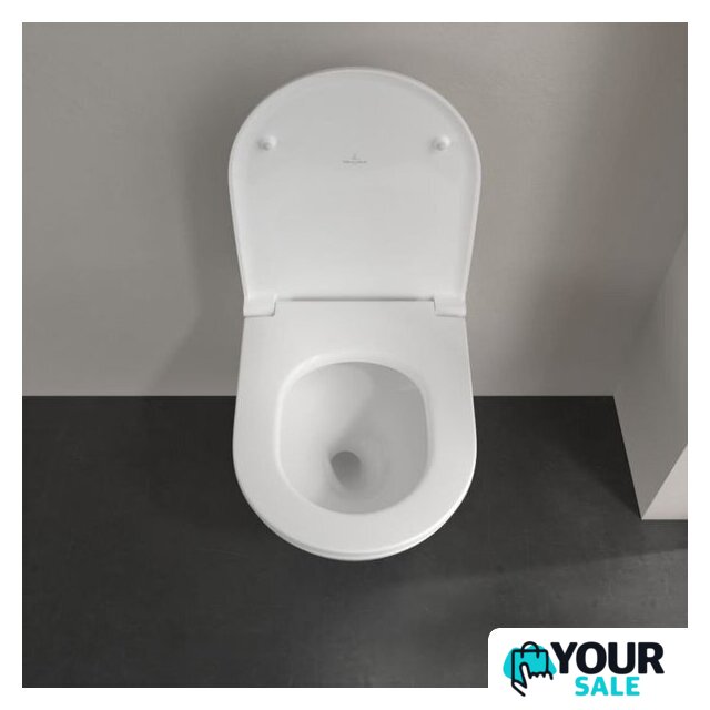 Унитаз подвесной Villeroy & Boch Universo Twistflush Combi-Pack 4670T9R1 - Изображение №6 — Интернет-магазин Your Sale