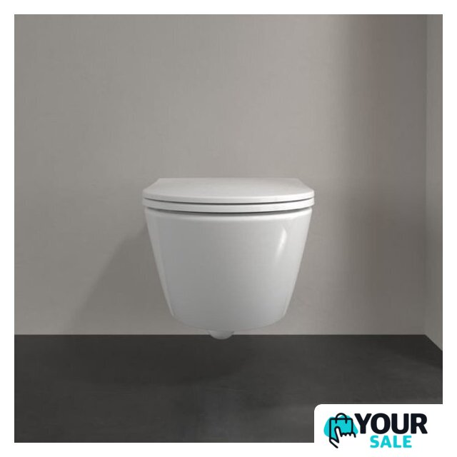 Унитаз подвесной Villeroy & Boch Universo Twistflush Combi-Pack 4670T9R1 - Изображение №4 — Интернет-магазин Your Sale