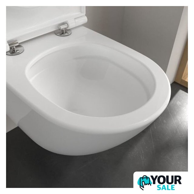 Унитаз подвесной Villeroy & Boch Universo Twistflush Combi-Pack 4670T9R1 - Изображение №8 — Интернет-магазин Your Sale