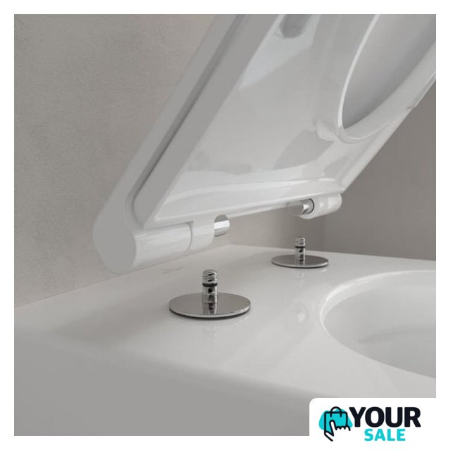 Унитаз подвесной Villeroy & Boch Universo Twistflush Combi-Pack 4670T9R1 - Изображение №11 — Интернет-магазин Your Sale