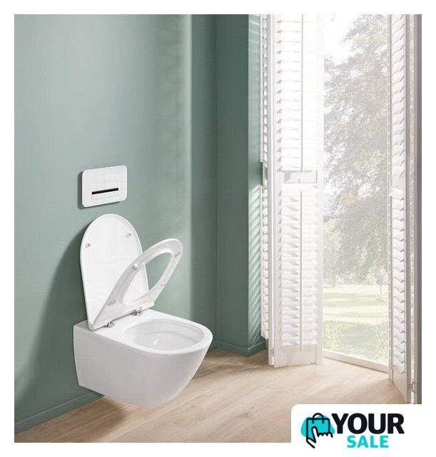 Унитаз подвесной Villeroy & Boch Universo Twistflush Combi-Pack 4670T9R1 - Изображение №16 — Интернет-магазин Your Sale