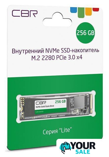 SSD CBR Lite 256GB SSD-256GB-M.2-LT22 - Изображение №2 — Интернет-магазин Your Sale