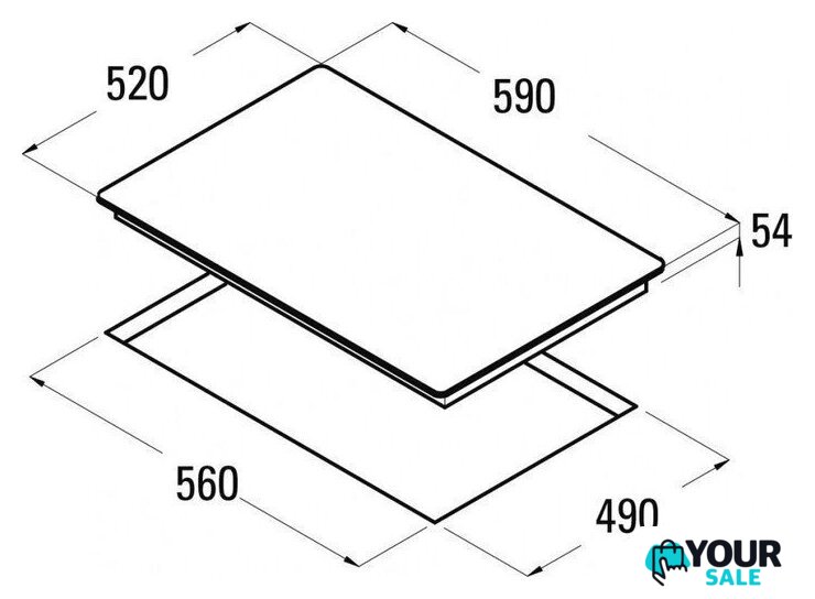 Варочная панель Schtoff I6S10B Black - Изображение №2 — Интернет-магазин Your Sale