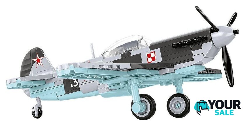 Конструктор Cobi Historical Collection WWII Yakovlev Yak - 1B - Изображение №2 — Интернет-магазин Your Sale