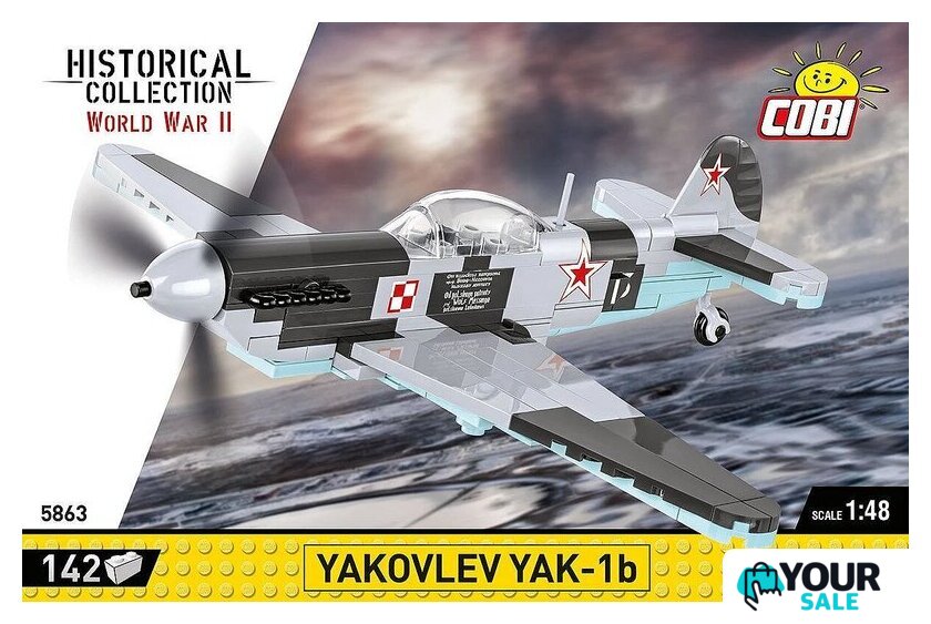 Конструктор Cobi Historical Collection WWII Yakovlev Yak - 1B - Изображение №1 — Интернет-магазин Your Sale