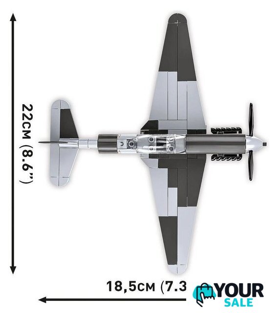 Конструктор Cobi Historical Collection WWII Yakovlev Yak - 1B - Изображение №8 — Интернет-магазин Your Sale