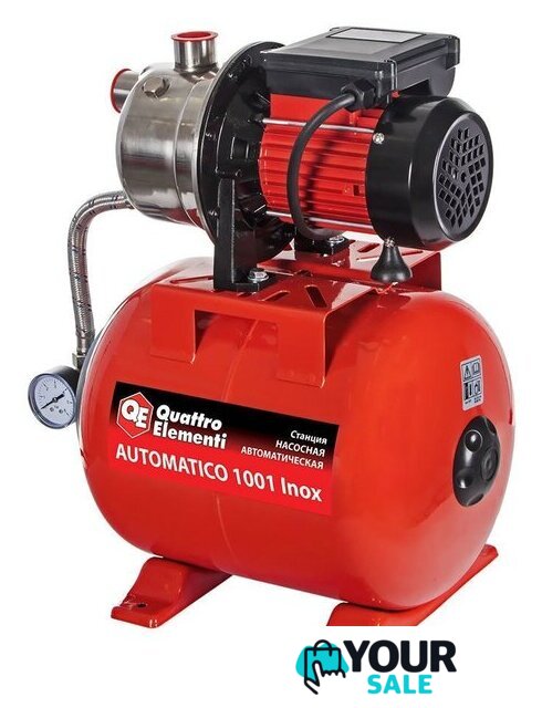 Насосная станция Quattro Elementi Automatico 1001 Inox - Изображение №3 — Интернет-магазин Your Sale