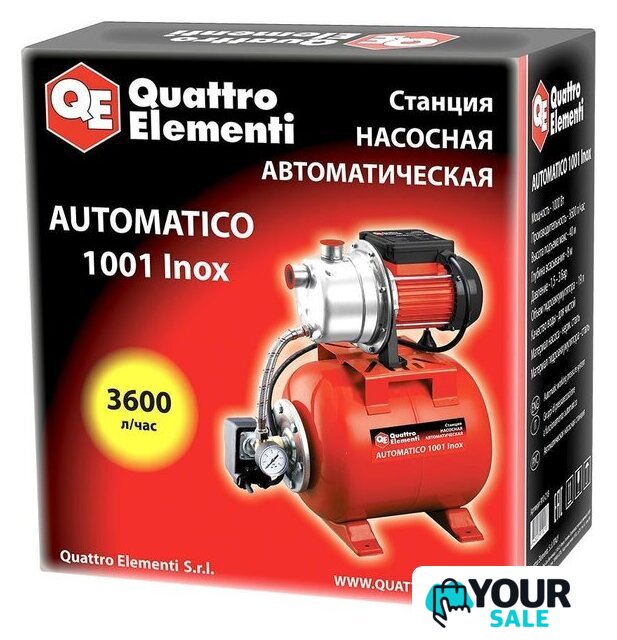 Насосная станция Quattro Elementi Automatico 1001 Inox - Изображение №7 — Интернет-магазин Your Sale