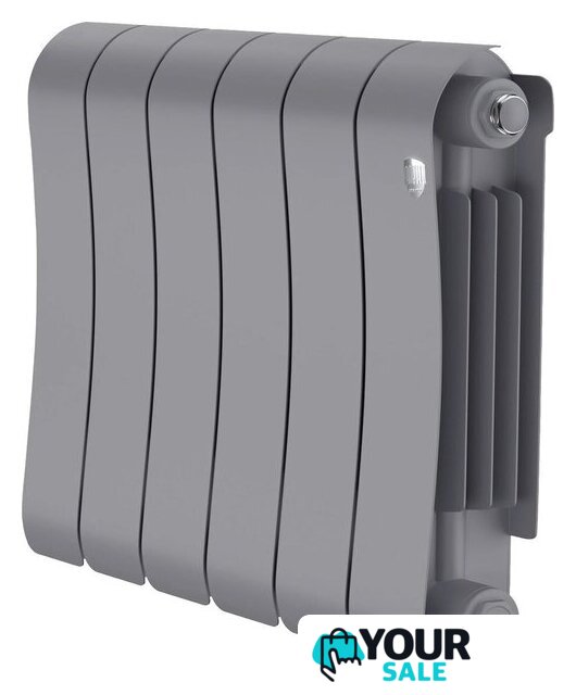 Биметаллический радиатор Royal Thermo Infinity 300 Silver Satin (6 секций) - Изображение №1 — Интернет-магазин Your Sale