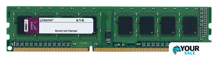 Оперативная память Kingston ValueRAM 8GB DDR3 PC3-12800 KVR16N11H/8WP - Изображение №1 — Интернет-магазин Your Sale