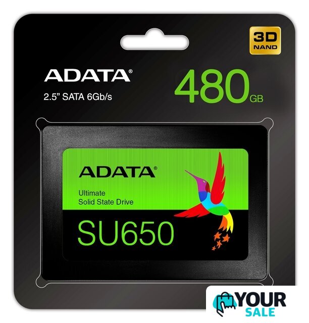 SSD ADATA Ultimate SU650 480GB ASU650SS-480GT-R - Изображение №5 — Интернет-магазин Your Sale