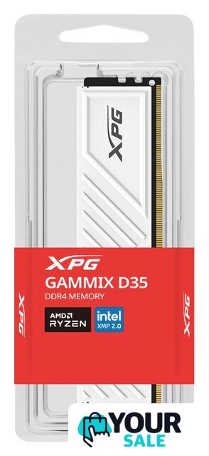 Оперативная память ADATA XPG GAMMIX D35 8ГБ DDR4 3200 МГц AX4U32008G16A-SWHD35 - Изображение №5 — Интернет-магазин Your Sale