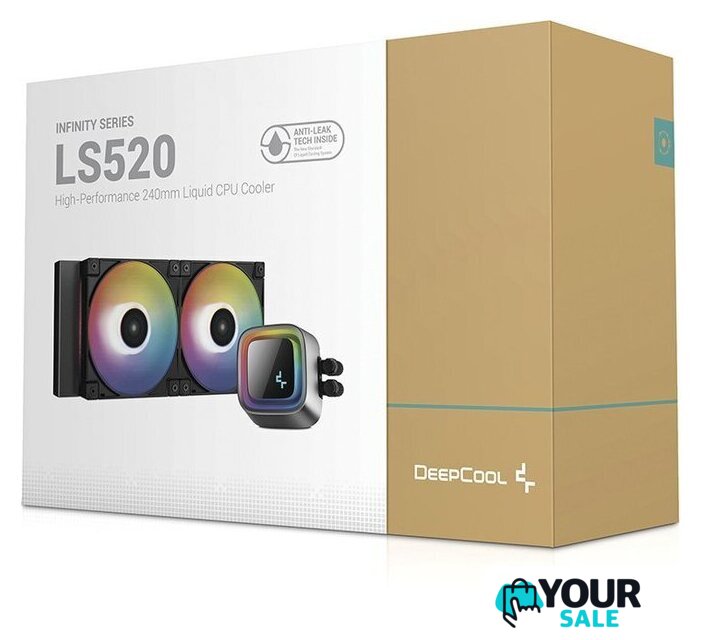 Система жидкостного охлаждения для процессора DeepCool LS520 R-LS520-BKAMNT-G-1 - Изображение №3 — Интернет-магазин Your Sale