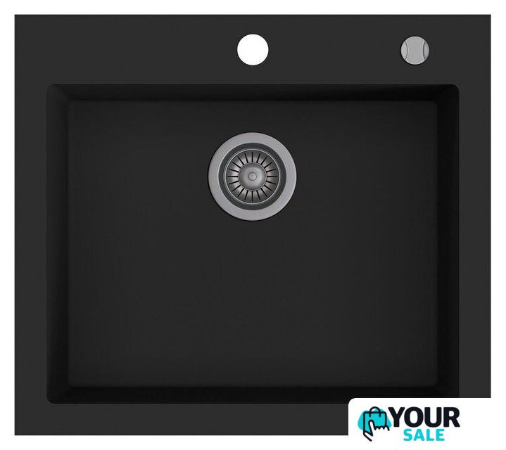 Кухонная мойка Kernau KGS H 60 1B Deep Black - Изображение №1 — Интернет-магазин Your Sale