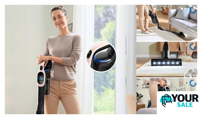 Пылесос Bosch Unlimited 10 BBS1041RBA - Изображение №4 — Интернет-магазин Your Sale