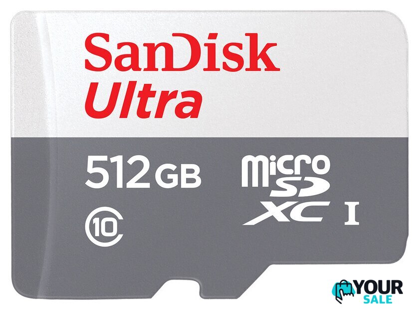 Карта памяти SanDisk Ultra microSDXC SDSQUNR-512G-GN3MN 512GB - Изображение №1 — Интернет-магазин Your Sale