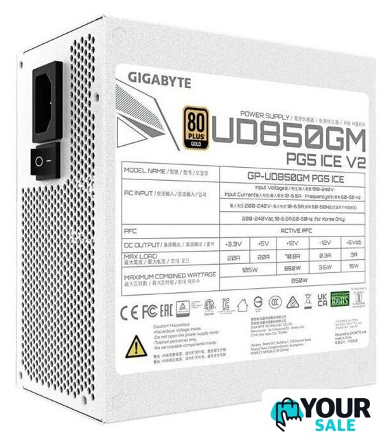 Блок питания Gigabyte UD850GM PG5 V2 ICE - Изображение №6 — Интернет-магазин Your Sale