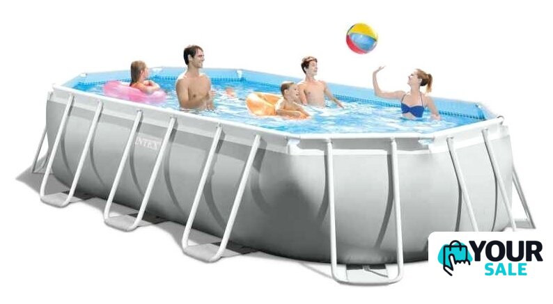 Каркасный бассейн Intex Prism Frame Oval (503x274x122) - Изображение №2 — Интернет-магазин Your Sale