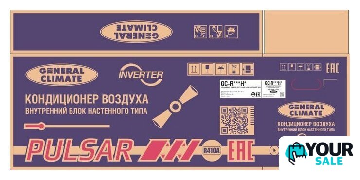Кондиционер General Climate Inverter GC-RE12HR32/GU-RE12H32 - Изображение №5 — Интернет-магазин Your Sale