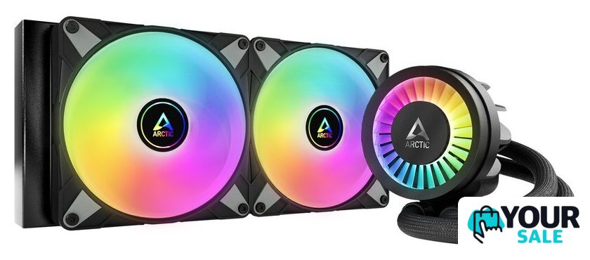 Система жидкостного охлаждения для процессора Arctic Liquid Freezer III 280 A-RGB Black ACFRE00143A - Изображение №1 — Интернет-магазин Your Sale