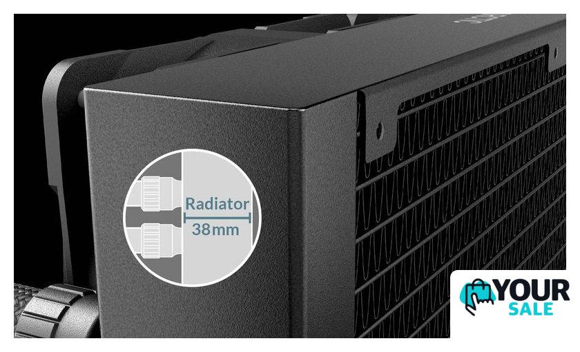 Система жидкостного охлаждения для процессора Arctic Liquid Freezer III 280 A-RGB Black ACFRE00143A - Изображение №15 — Интернет-магазин Your Sale
