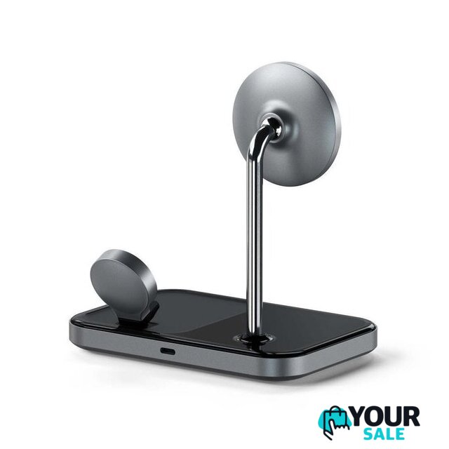 Беспроводное зарядное Satechi 3-in-1 Magnetic Wireless Charging Stand - Изображение №4 — Интернет-магазин Your Sale