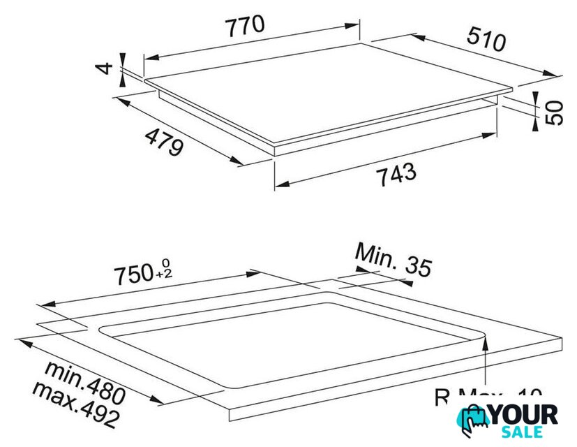 Варочная панель Franke Maris FMA 804 I F BK - Изображение №3 — Интернет-магазин Your Sale