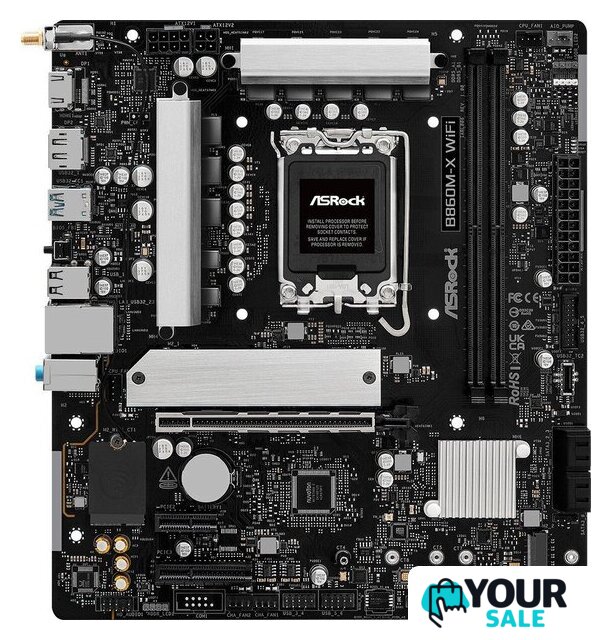Материнская плата ASRock B860M-X WiFi - Изображение №1 — Интернет-магазин Your Sale