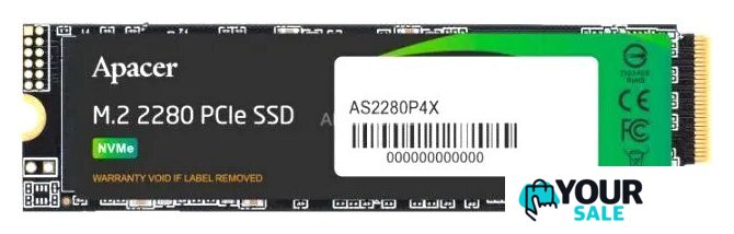 SSD Apacer AS2280P4X 256GB AP256GAS2280P4X-1 - Изображение №1 — Интернет-магазин Your Sale