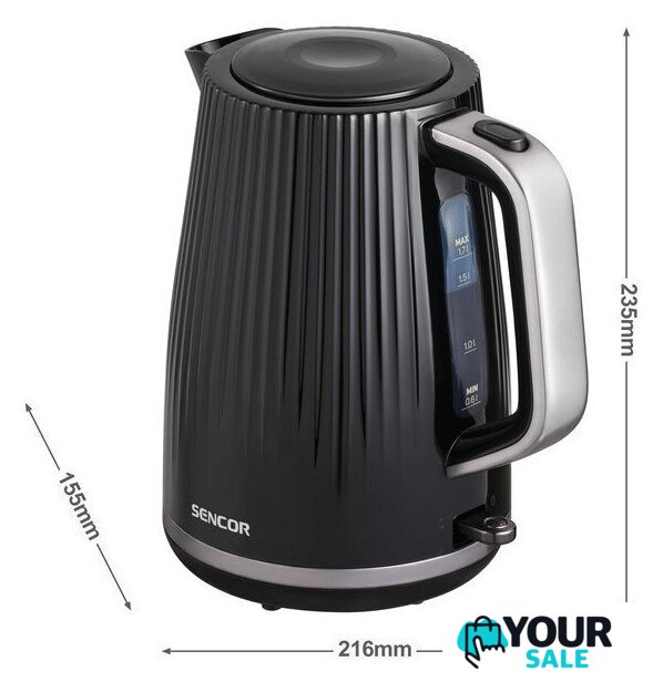 Электрический чайник Sencor SWK 7519BK - Изображение №3 — Интернет-магазин Your Sale