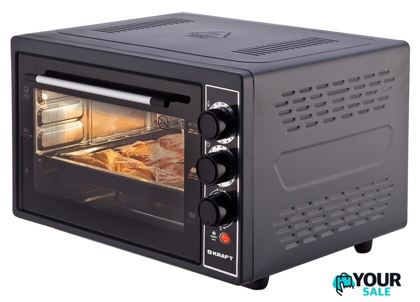 Мини-печь Kraft KF-MO3802KBL - Изображение №1 — Интернет-магазин Your Sale