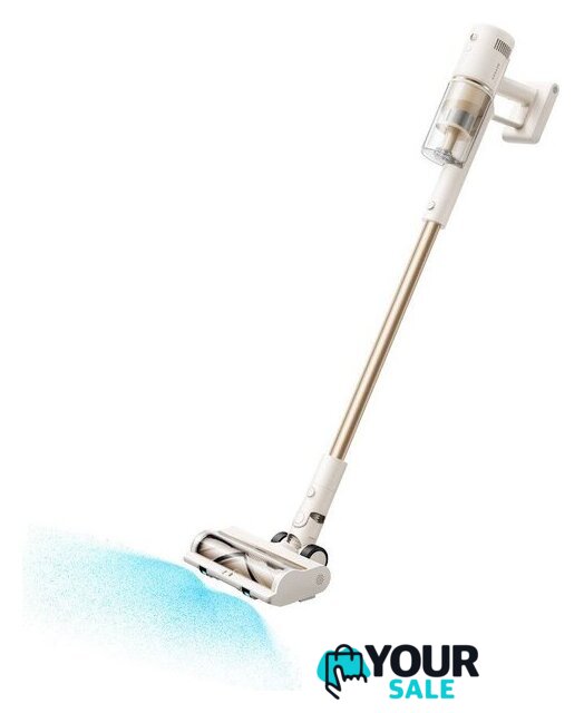Пылесос Dreame Cordless Vacuum Cleaner R10s Essential Aqua VRV65F (евровилка, белый) - Изображение №1 — Интернет-магазин Your Sale