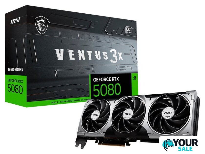 Видеокарта MSI GeForce RTX 5080 16G Ventus 3X - Изображение №7 — Интернет-магазин Your Sale