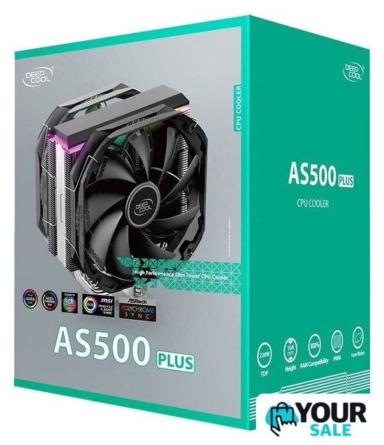 Кулер для процессора DeepCool AS500 Plus R-AS500-BKNLMP-G - Изображение №14 — Интернет-магазин Your Sale
